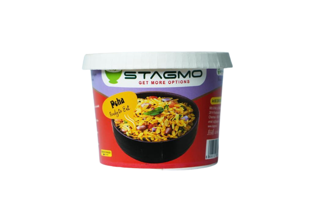 STAGMO Poha 70 Grams on the go bowl