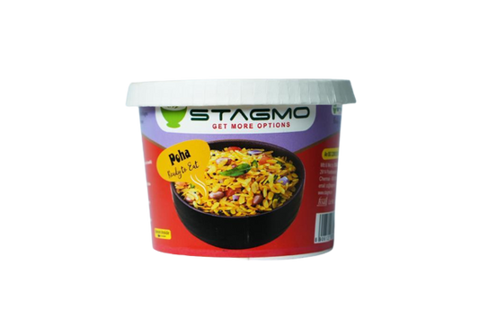 STAGMO Poha 70 Grams on the go bowl