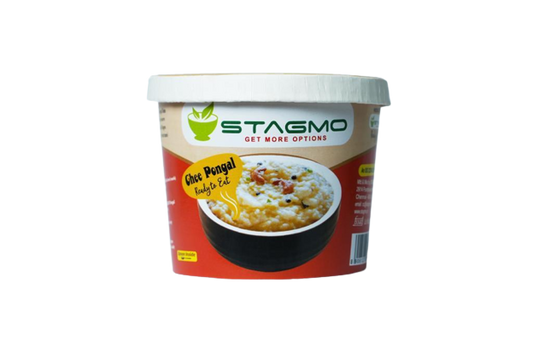 STAGMO Ghee Pongal 70 Grams on the go bowl